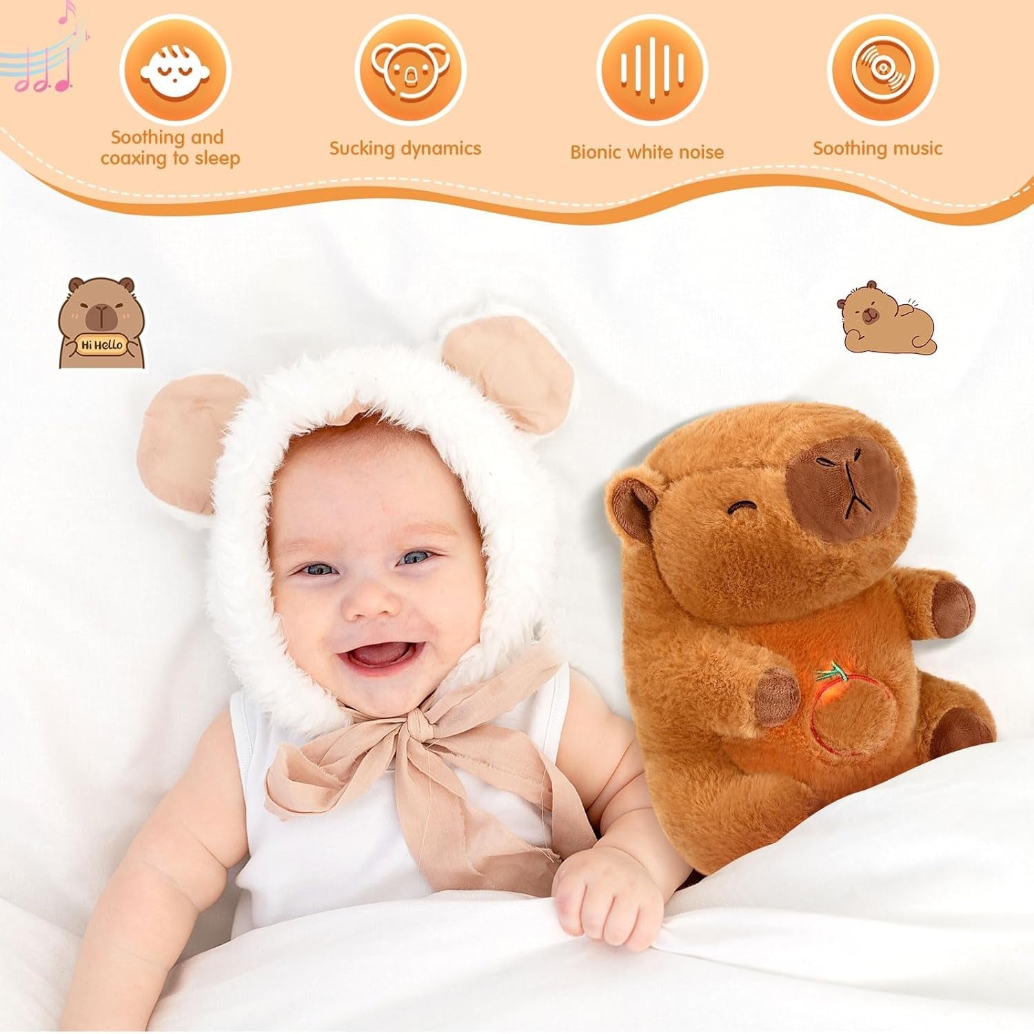 Breathing Stuffed Teddy